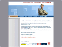 Tablet Screenshot of freiberger.info